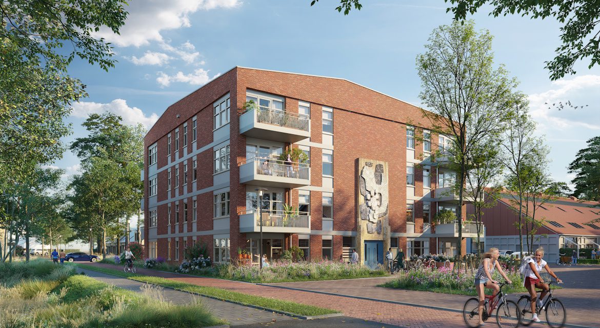 Appartementen voorzijde