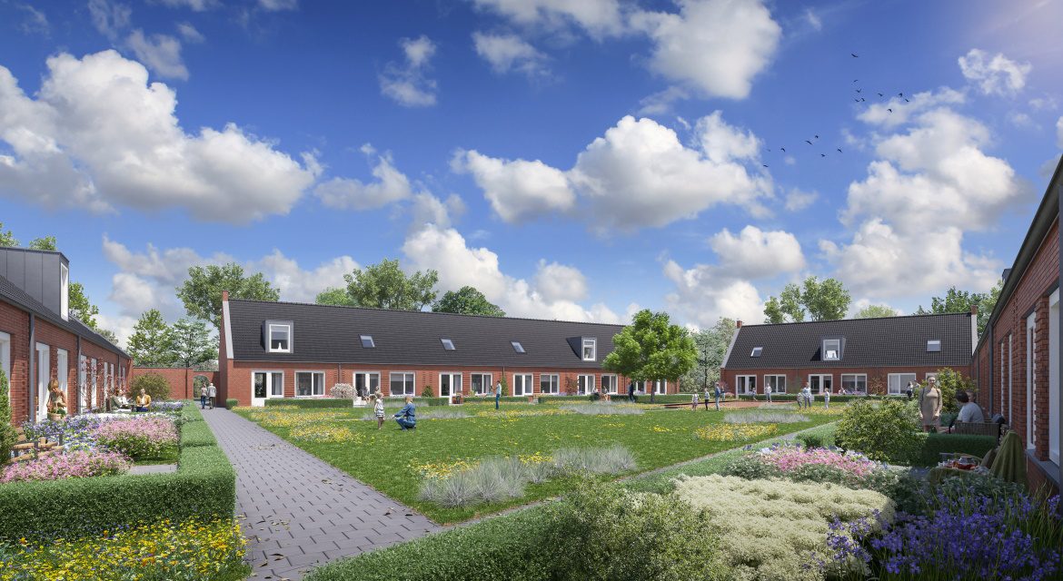 Betingehof. hier wonen bewoners in een hof