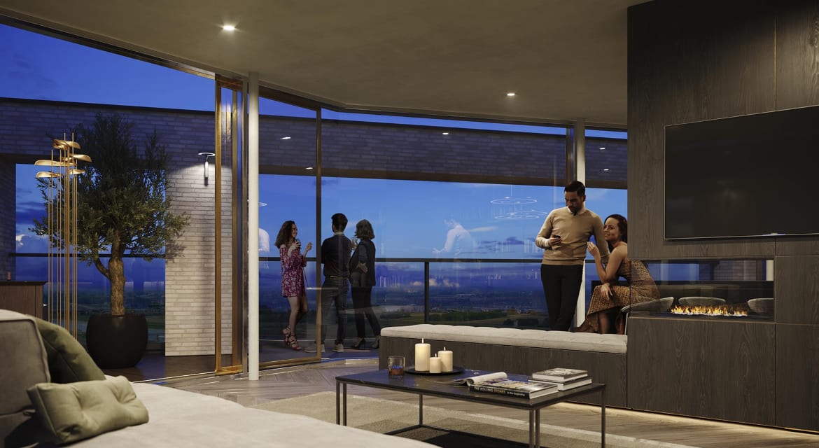 JURY – Havenkade Nijmegen – 07 Penthouse interior and rooftop bar of icon at the Waal (Large)