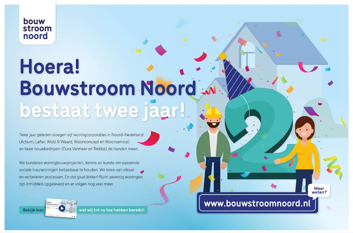 Verjaardagskaart Bouwstroom Noord
