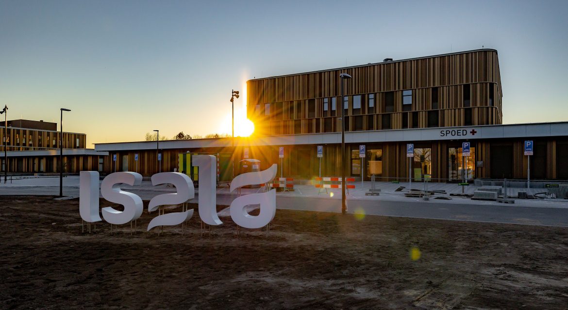 Proefslapen in het nieuwe Isala ziekenhuis in Meppel.
© Pedro Sluiter Foto