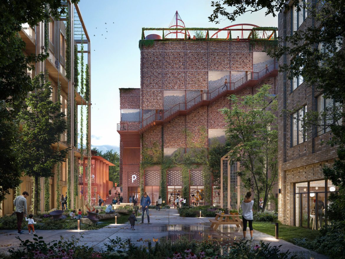 mobiliteitshub gesneden