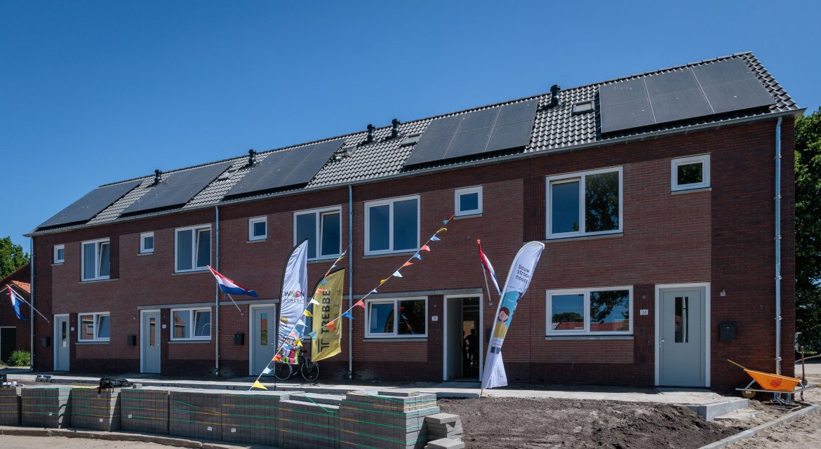 woningen op een rij