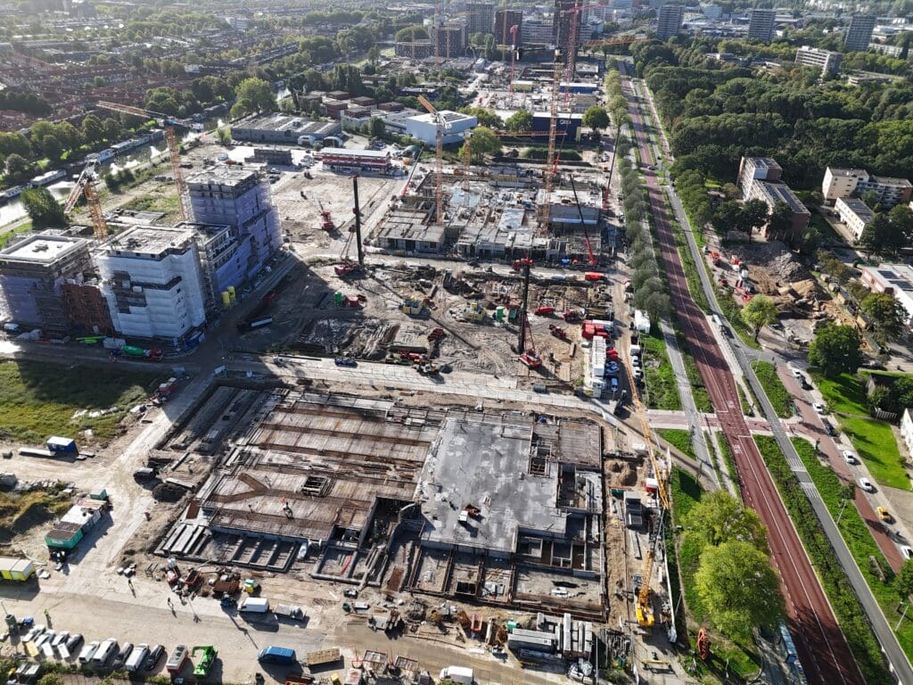 Cix City in aanbouw