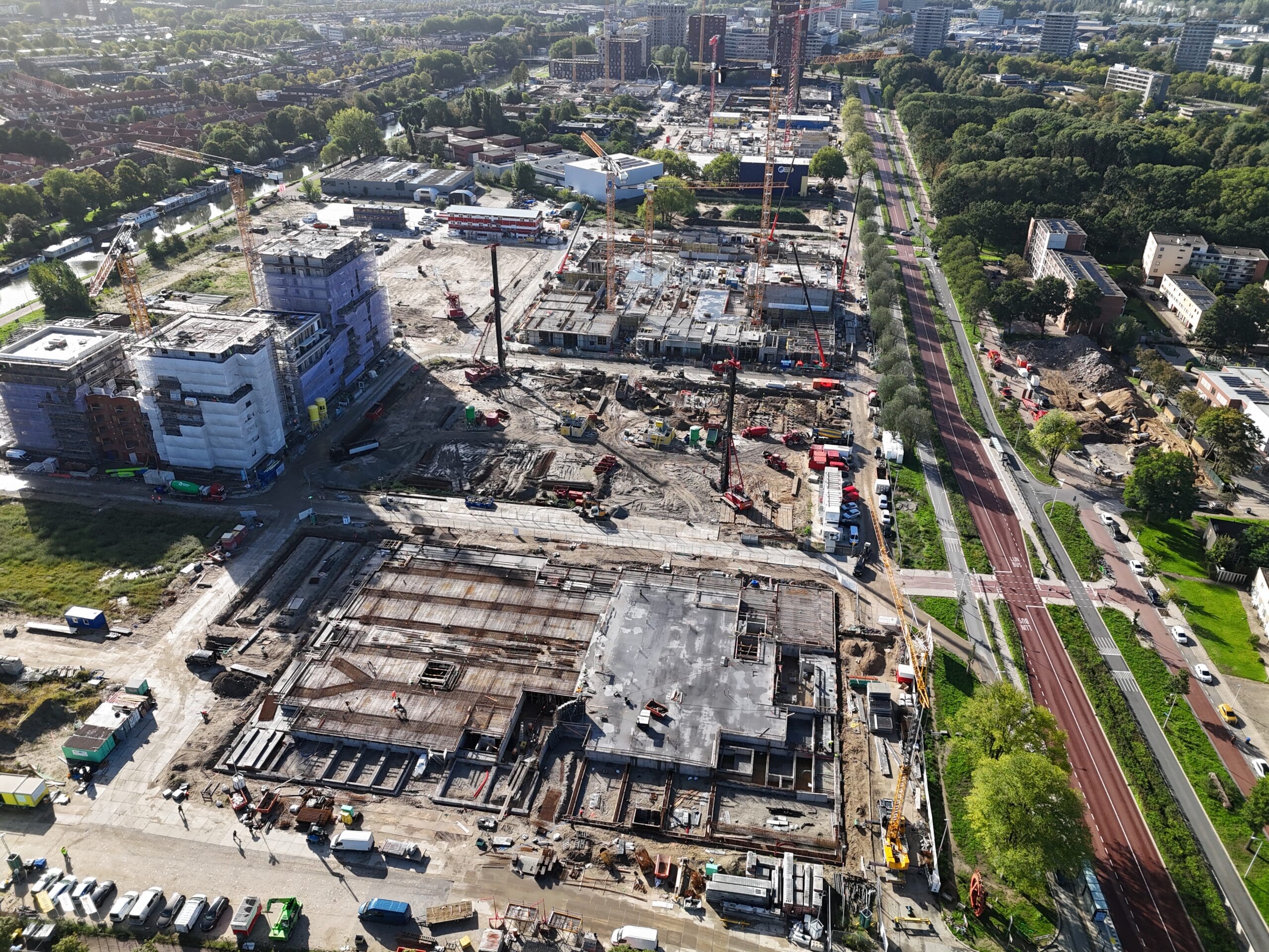 Cix City in aanbouw
